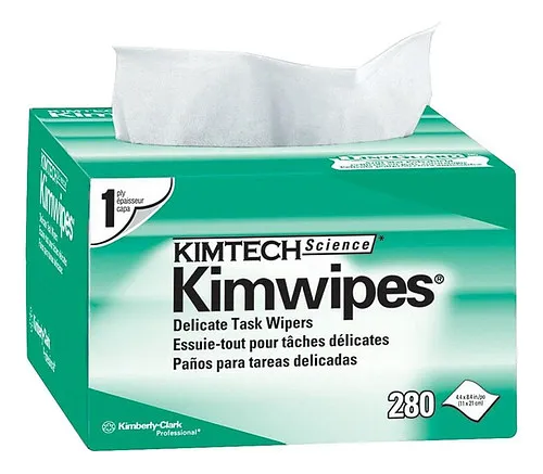 [020687] [Kimwipes] Kimberly-Clark - Toallitas Secas de Limpieza Fibra Kimwipes [280 Unidades]