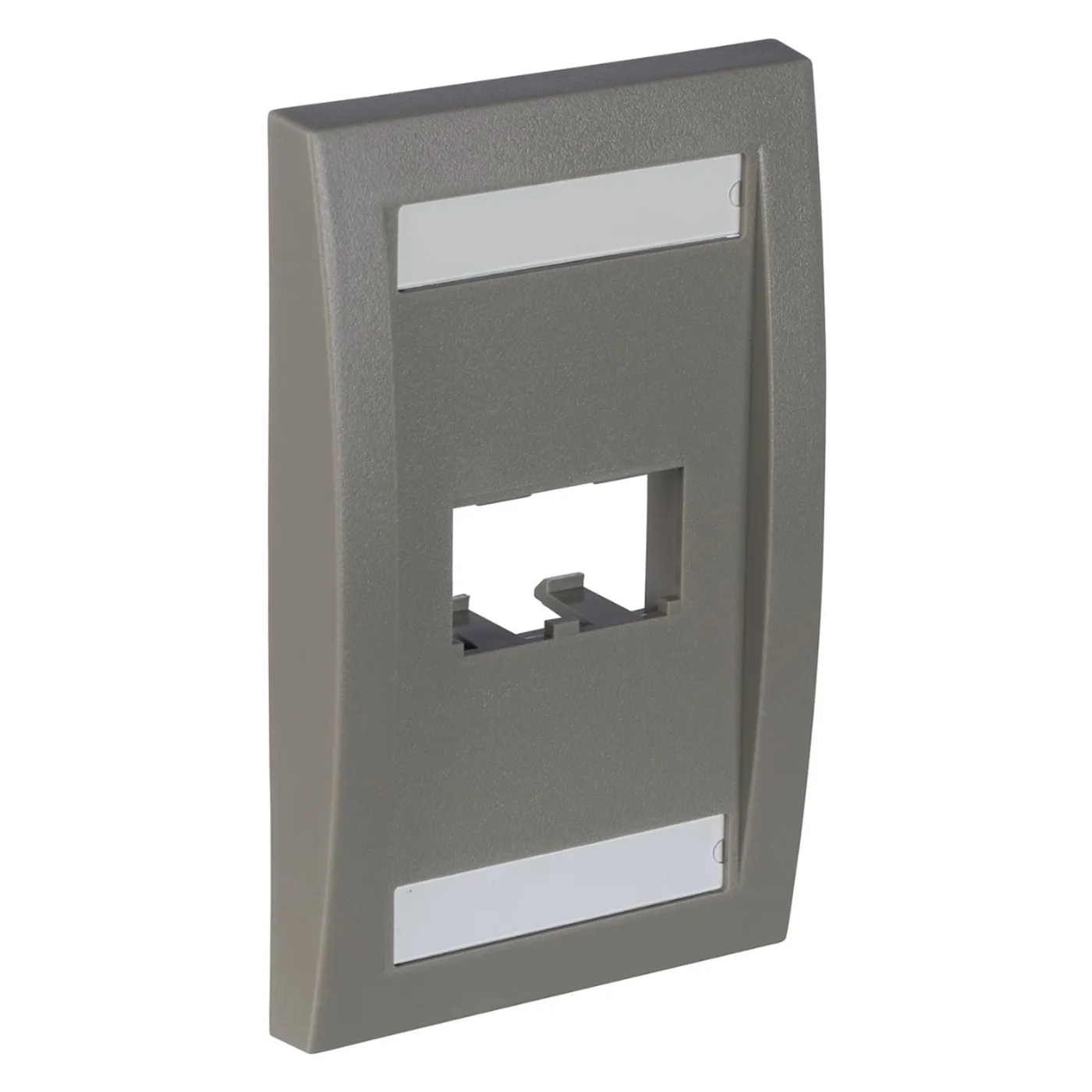 [020695] [CFPE2IGY] Panduit - Face Plate Placa Frontal de Pared Ejecutivo para Keystone 2 Puertos Pan-Net Gris [Unidad]