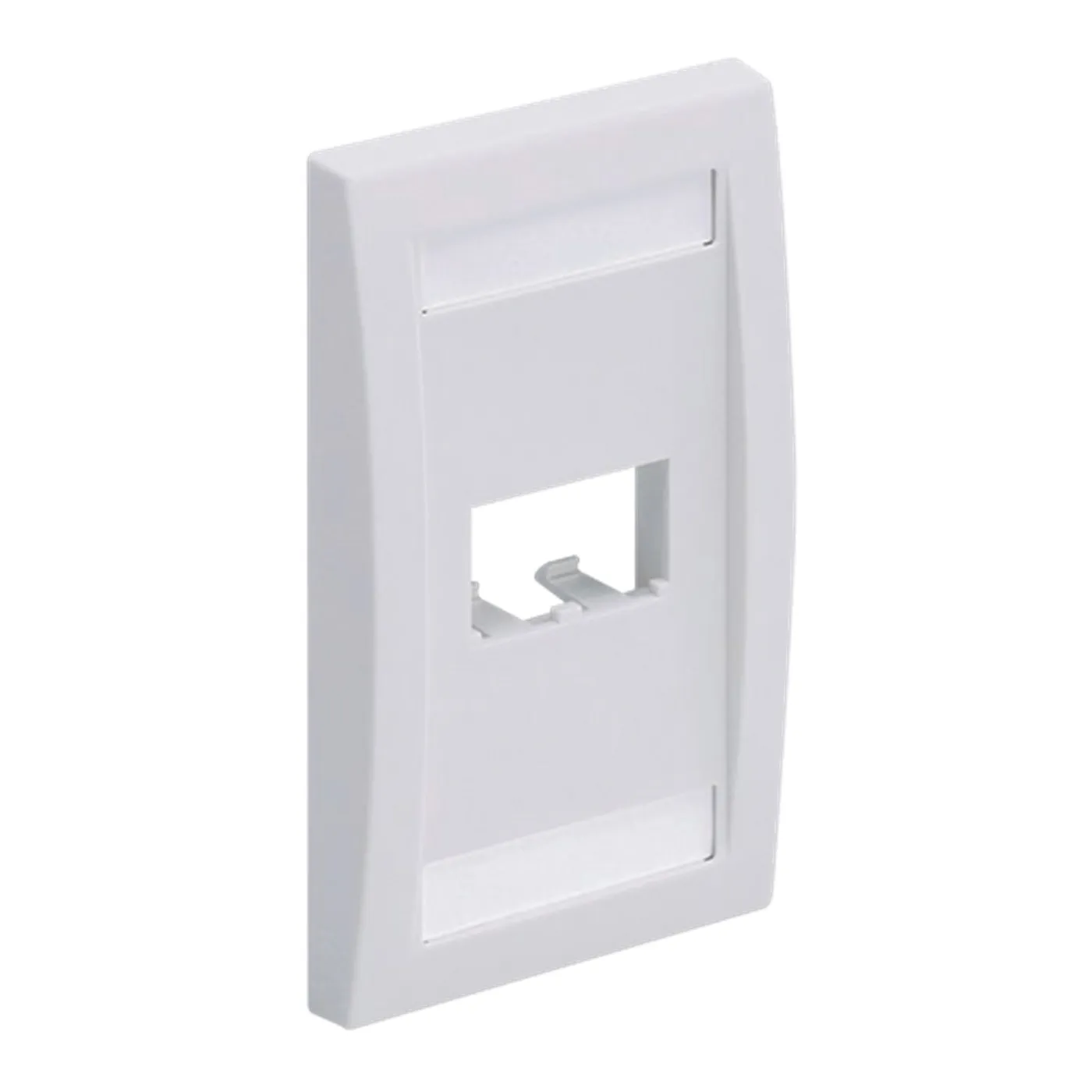 [020696] [CFPE2IWY] Panduit - Face Plate Placa Frontal Ejecutivo para Keystone 2 Puertos Pan-Net Blanco [Unidad]