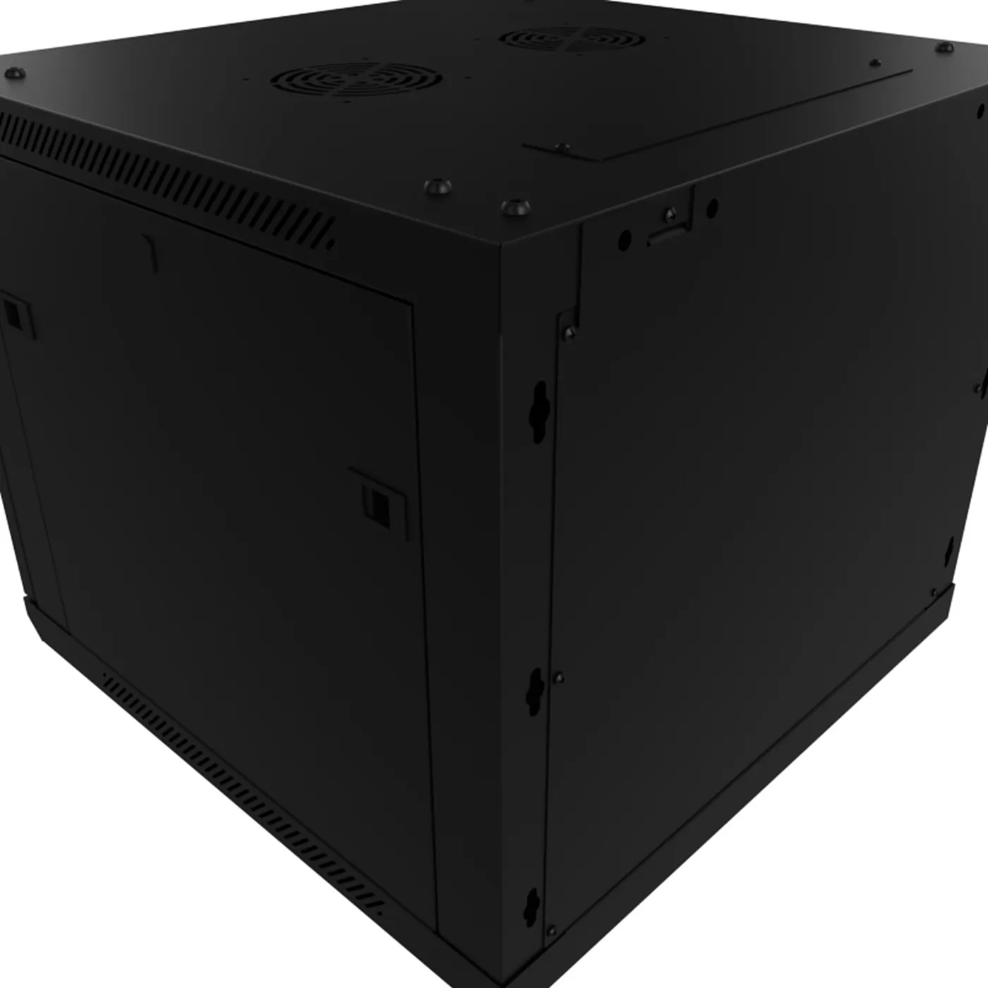 [020787] [AW222NXT42] Nexxt - Rack de Pared [18U] Cerrado Fijo con Puerta de Vidrio 600x600mm [Negro]