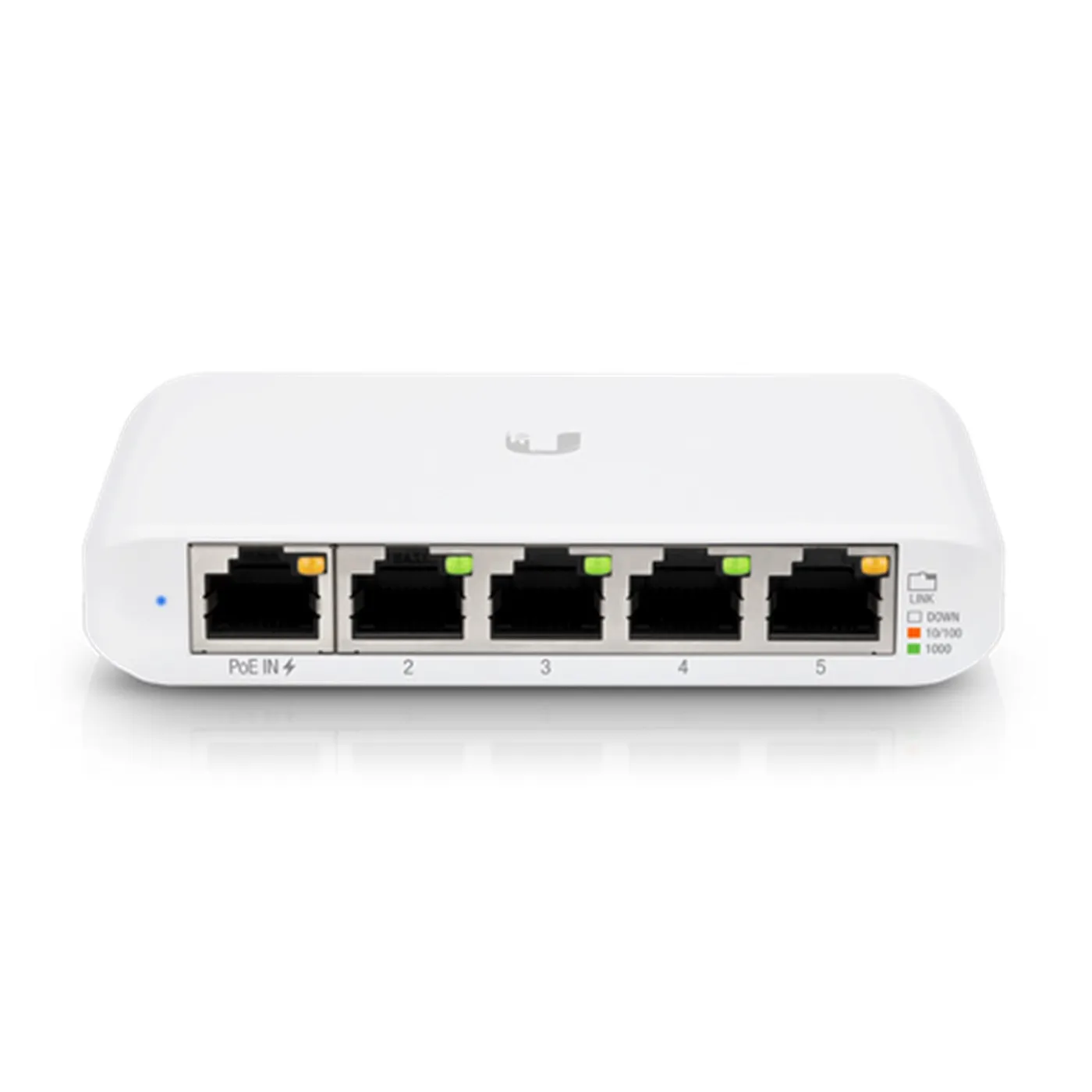 [020869] [USW-FLEX-MINI] Ubiquiti - Switch UniFi Administrable Compacto de 5 Puertos 10/100/1000 Mbps