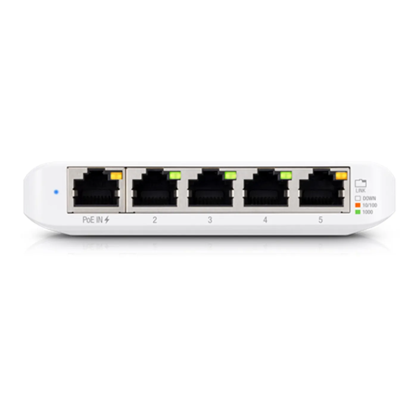 [020869] [USW-FLEX-MINI] Ubiquiti - Switch UniFi Administrable Compacto de 5 Puertos 10/100/1000 Mbps