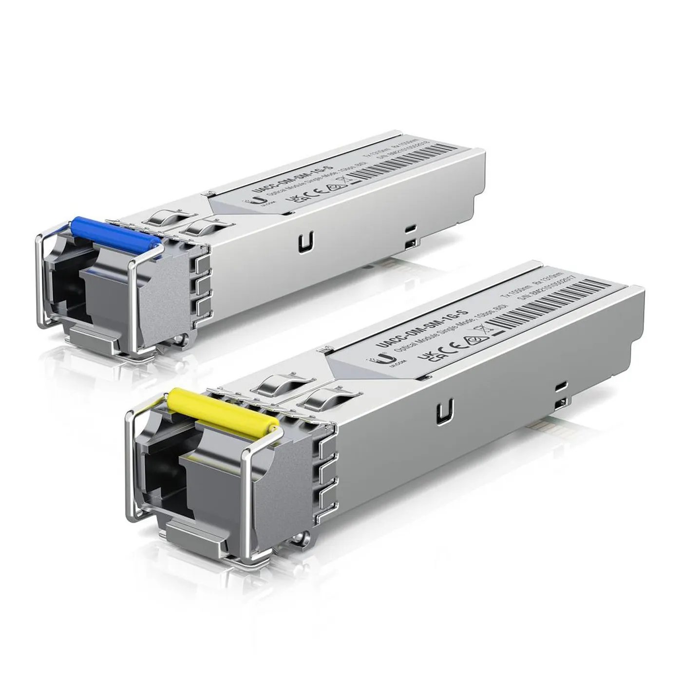 [020834] [UACC-OM-SM-1G-S] Ubiquiti - UFiber Módulo SFP Transceptor MiniGibic MonoModo 1.25 Gbps Distancia 3k Conector LC [1 Unidad]