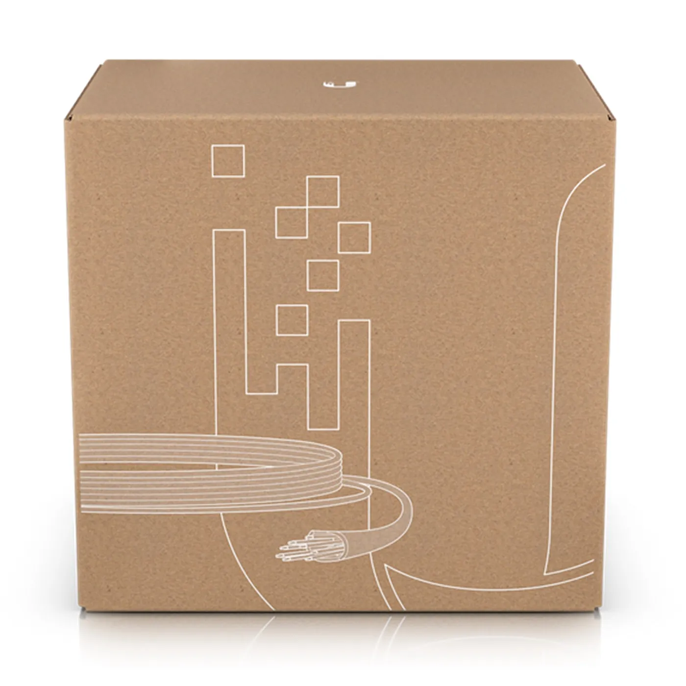 [020840] [U-CABLE-C6-CMP] Ubiquiti - Cable UTP Plenum UniFi CAT6 (Categoria 6) 100% Cobre 24AWG CMP Interior (Blanco) [305m/1000ft]