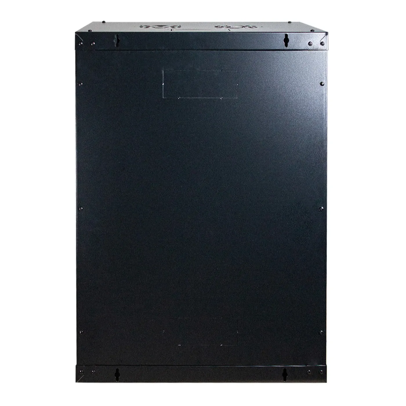 [020901] [WM6415-450-BLACK] Onlink - Rack de Pared [15U] Cerrado Fijo 600x450x769mm con 3 Cerraduras y Puerta de Vidrio [Negro]