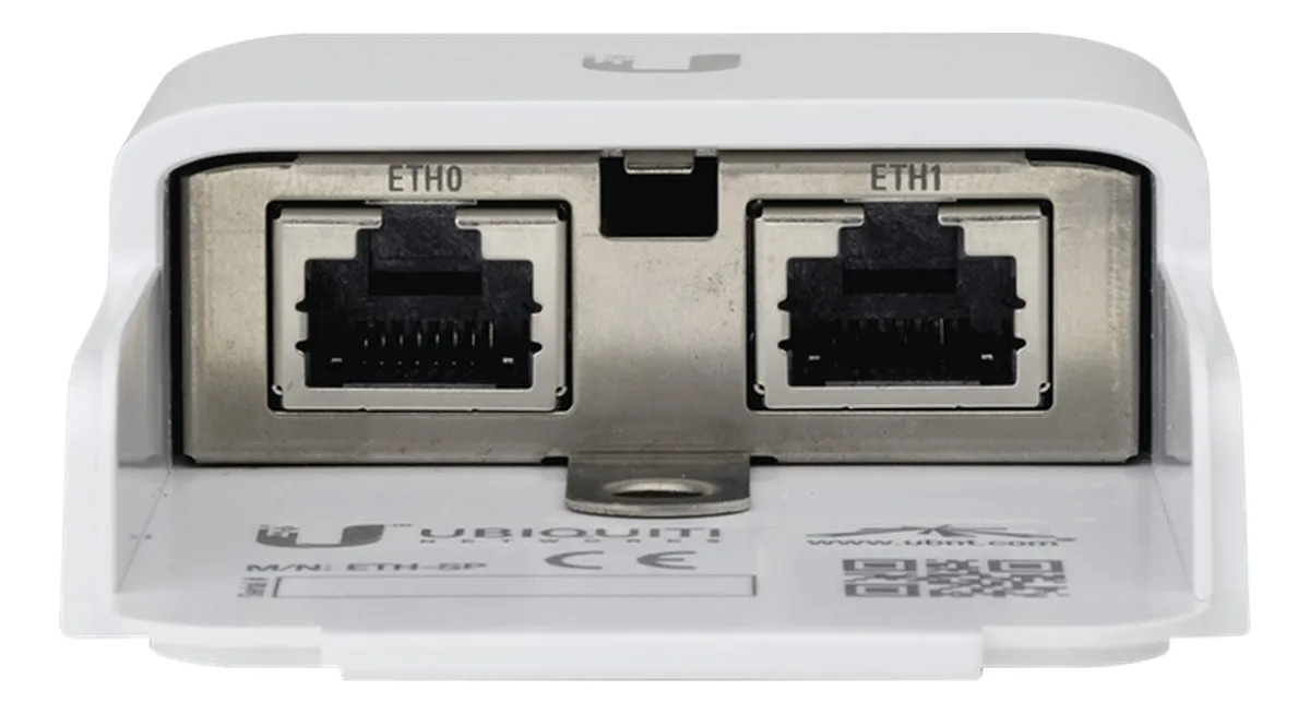 [020911] [ETH-SP-G2] Ubiquiti - Protector Contra Descargas Electrostáticas para Equipos Ubiquiti GEN2 para Exterior