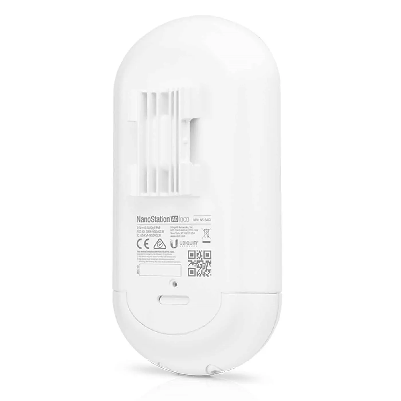 [021032] [LOCO5AC-5] Ubiquiti - NanoStation airMAX loco5AC CPE 450 Mbps 5 GHz con Antena Integrada de 13 dBi [5 Unidades]