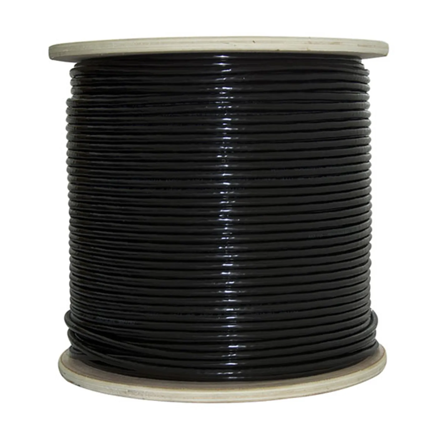 [020966] [ATO-CUC5OUTCCA3] Owire - Cable UTP CAT5e (Categoria 5e) CCA Exterior (Negro) [Bobina 305 Metros]