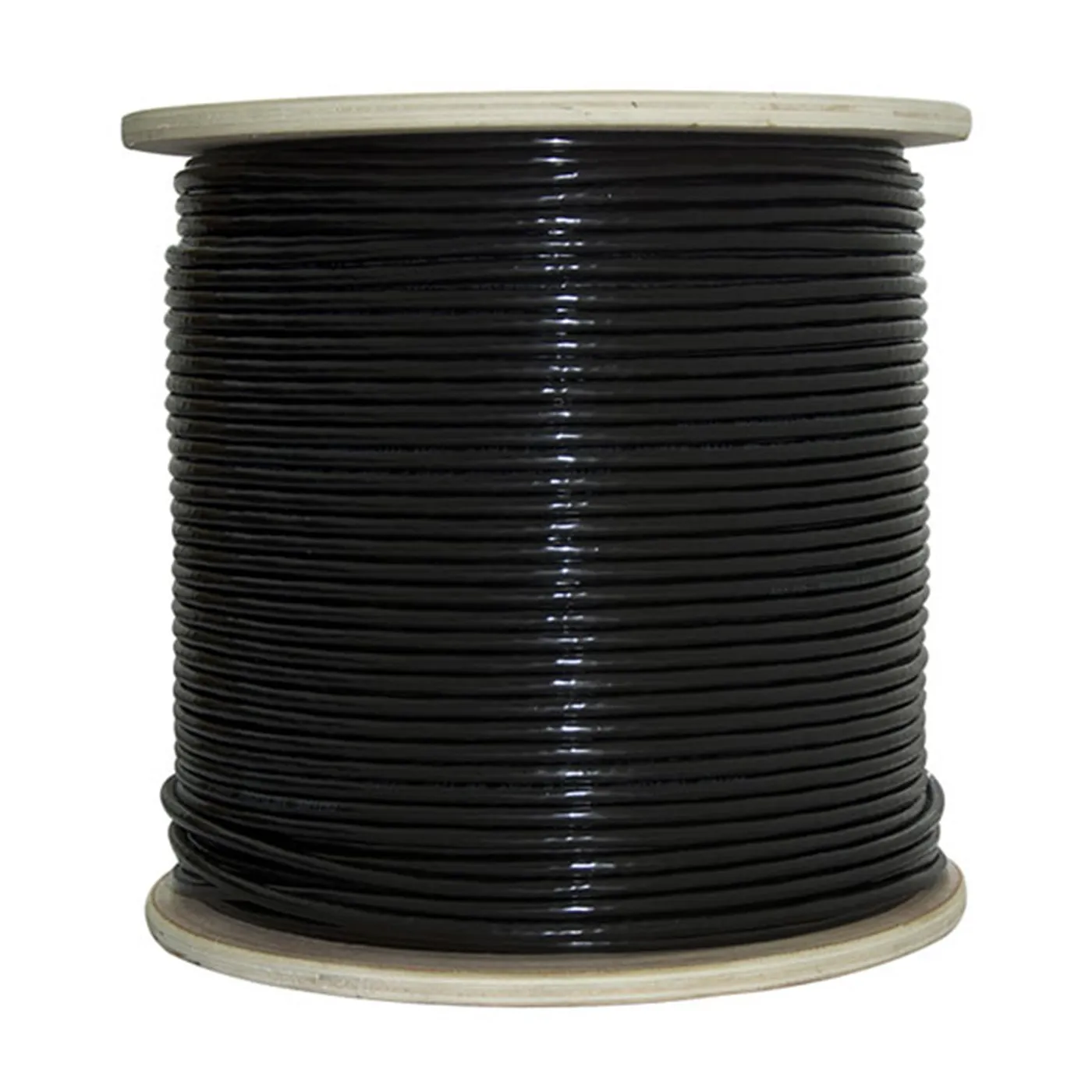 [020973] [ATO-CUC6OUTCOP3] Owire - Cable UTP CAT6 (Categoria 6) 100% Cobre Exterior (Negro) [305 Metros]
