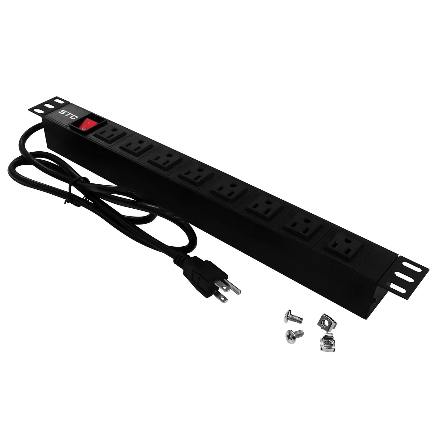 [021101] [STC-PDU-8] STC - Regleta Rack PDU 8 Tomas 15Amp 120V