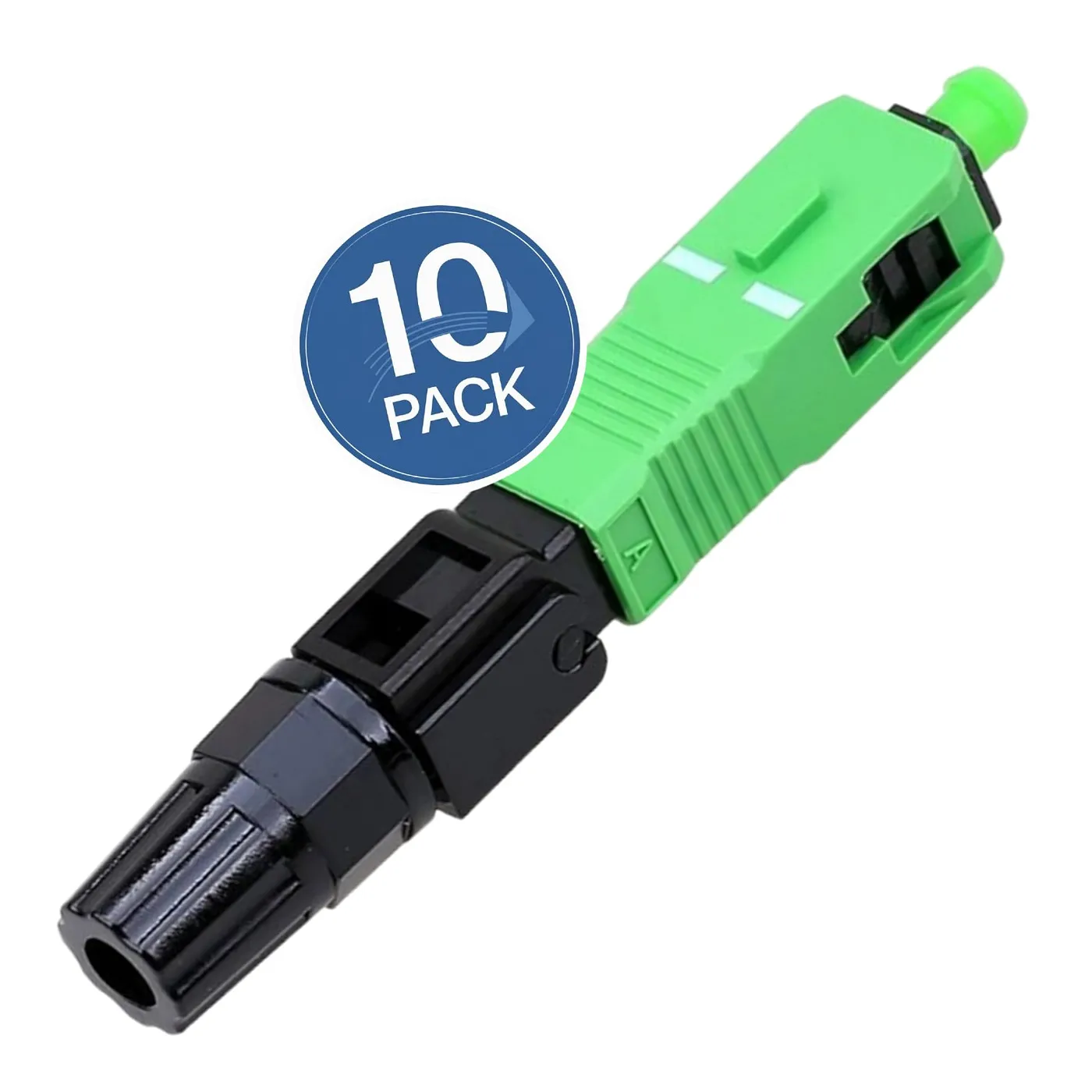 [021211] [ATB-FASTCV] Beconnect - Conector de Fibra Optica FTTH APC Verde [10 unidades]