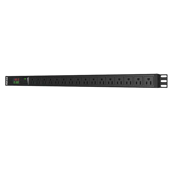 [021231] [FPD-1611M0U] Forza - Regleta Inteligente PDU para RackMedible 1800W, 16 tomas, 1U, 110V