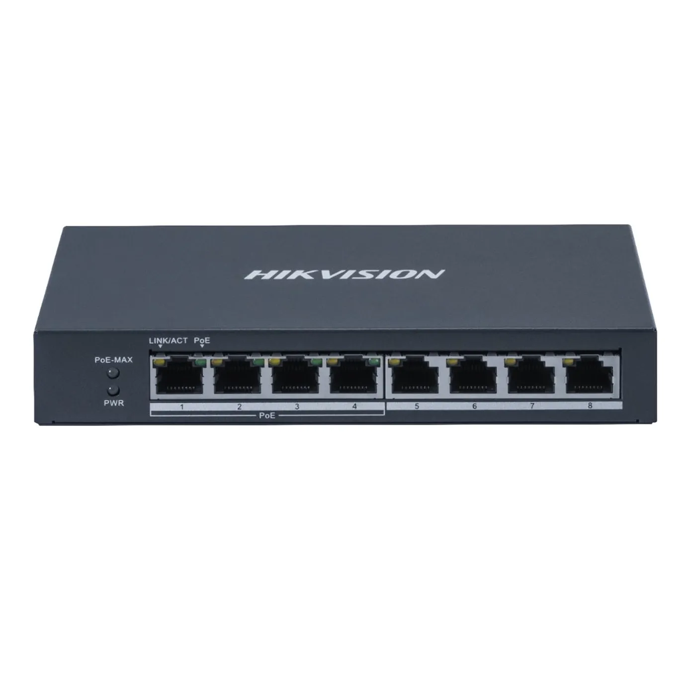 [021244] [DS-3E0508P-O] Hikvision - Switch POE 8 Puertos Gigabit con 4 Puertos POE