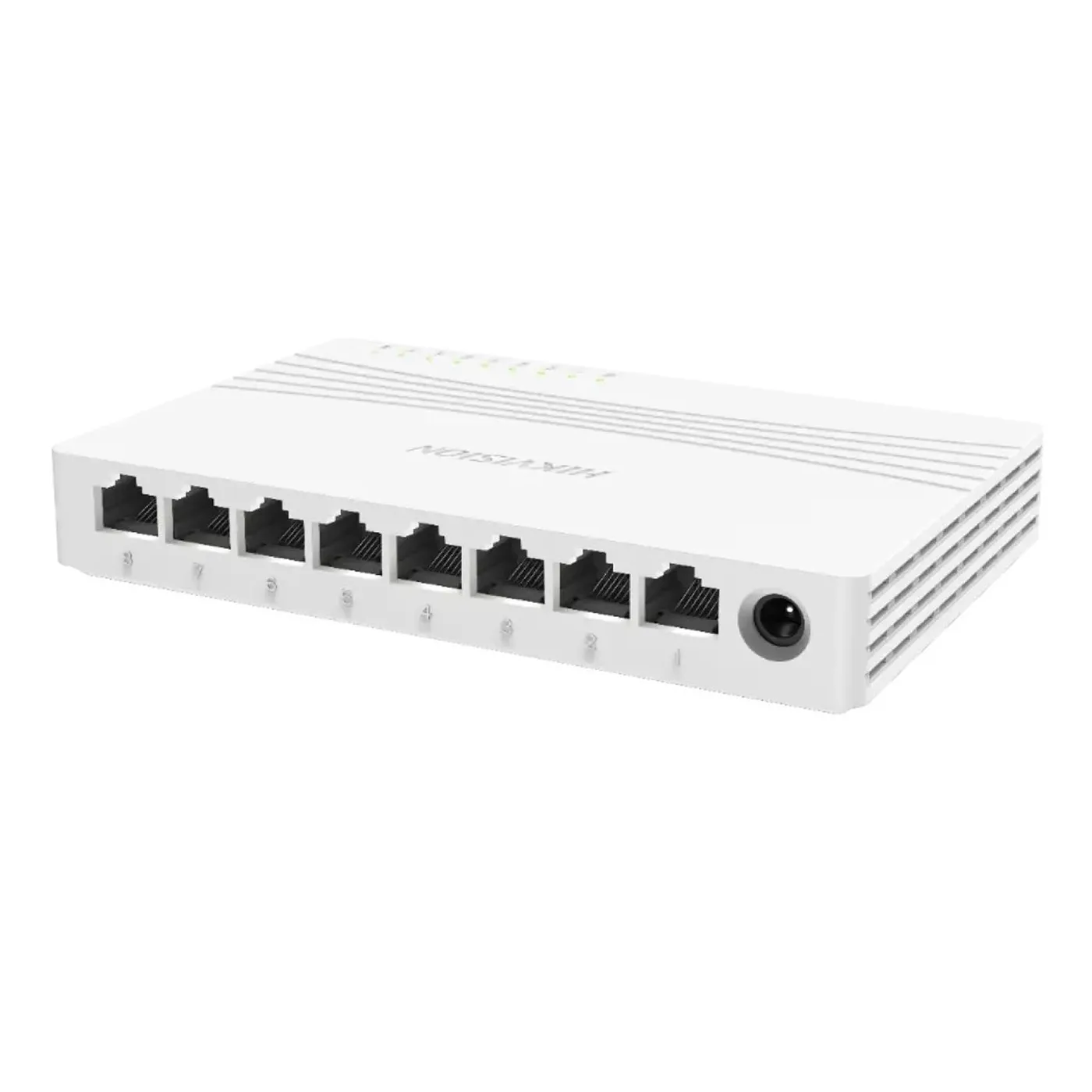 [021245] [DS-3E0508D-E(O-STD)/US] Hikvision - Switch de Escritorio de 8 Puertos a 10/100/1000 Mbps