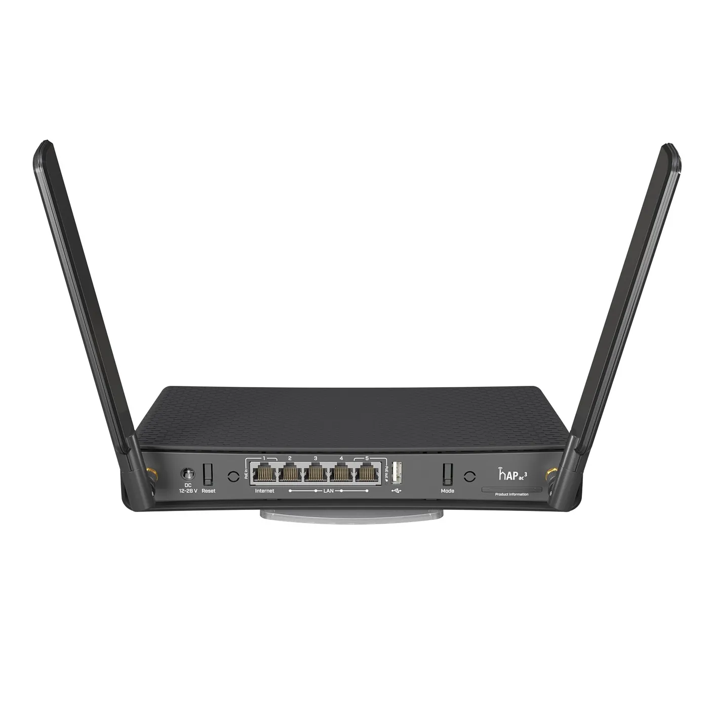 [021251] [RBD53iG-5HacD2HnD] Mikrotik - (hAP ac3) Router Inalámbrico de Doble Banda con 5 Puertos Gigabit Ethernet y Antenas Externas de Alta Ganancia