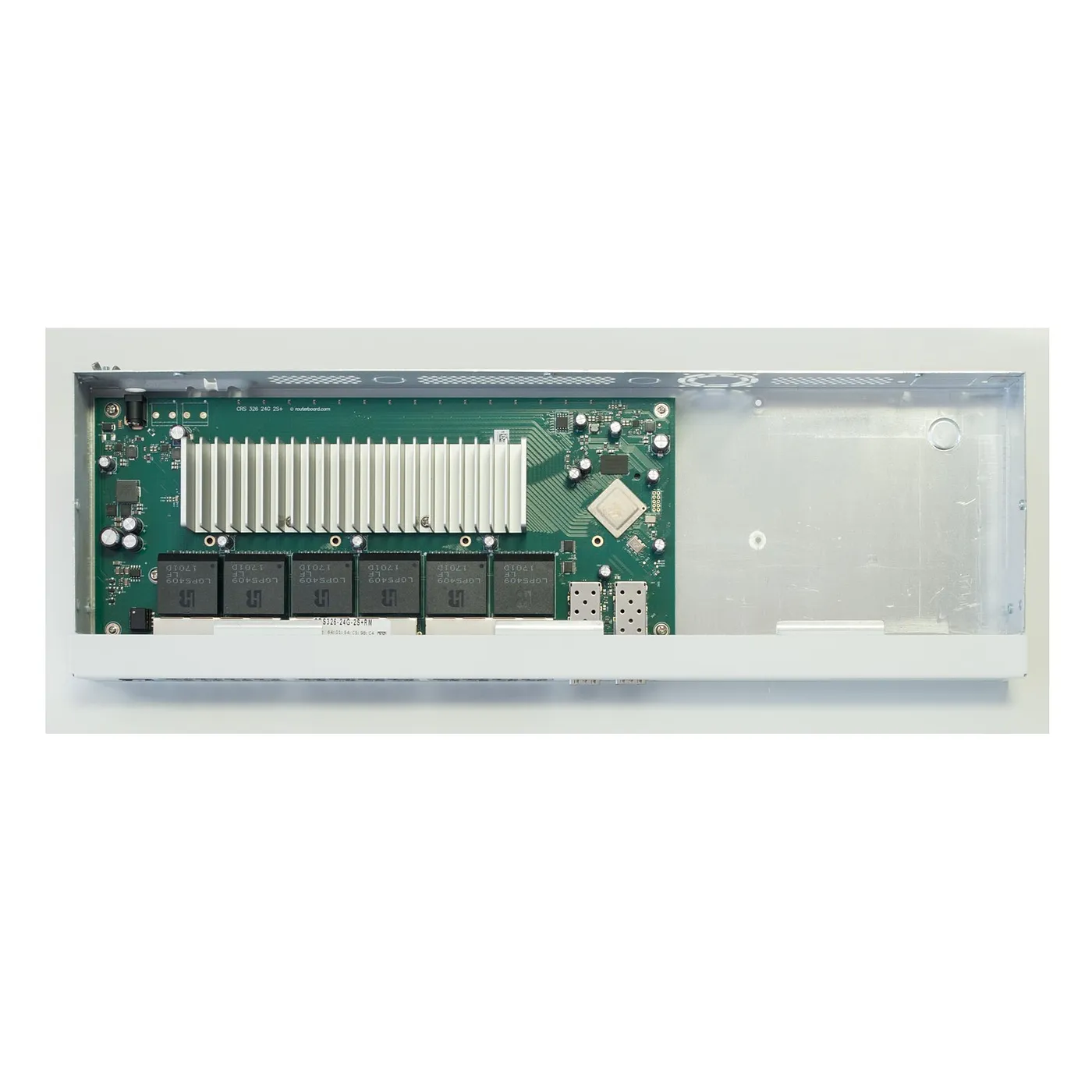[021256] [CRS326-24G-2S+RM] Mikrotik - Switch Sistema Operativo Dual 24 Puertos Gigabit Ethernet y 2 Puertos SFP+