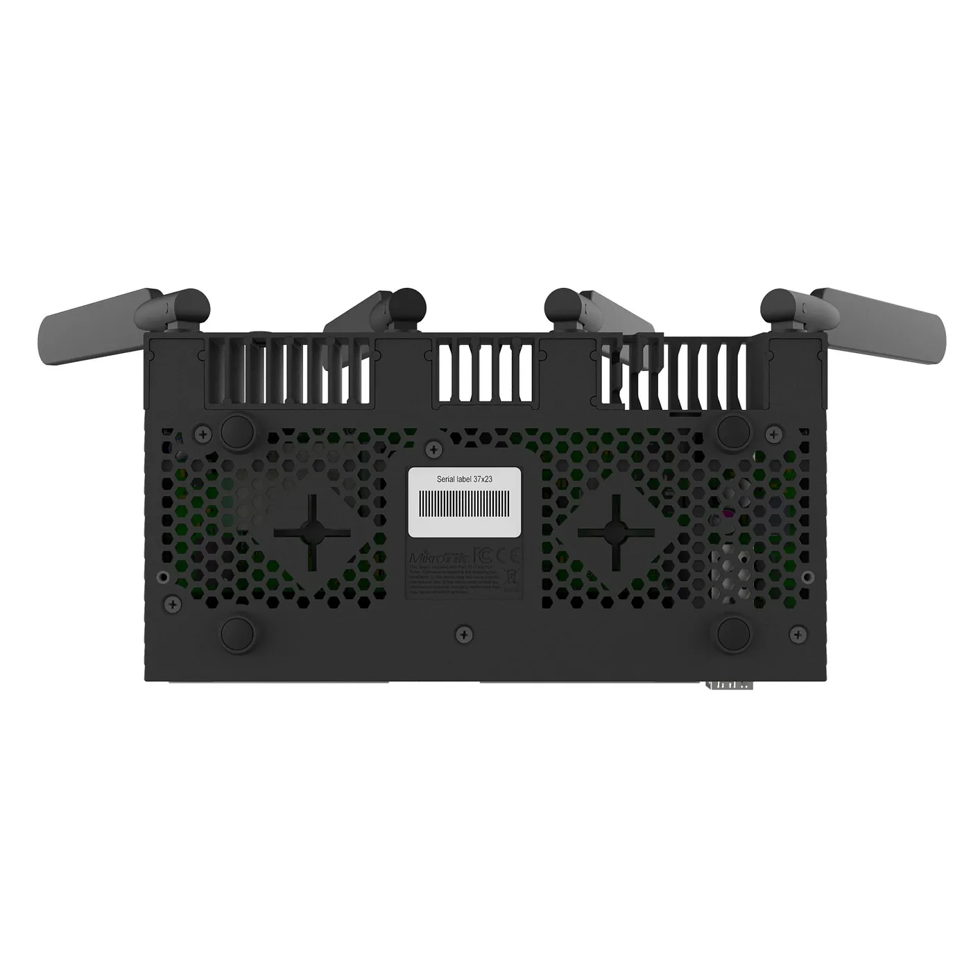 [021257] [RB4011iGS+5HacQ2HnD-IN] Mikrotik - Router con Wi-Fi 4x4 MU-MIMO hasta 2 watts de Potencia Antenas de 3 dBi 10 Puertos Gigabit 1 Puerto SFP+