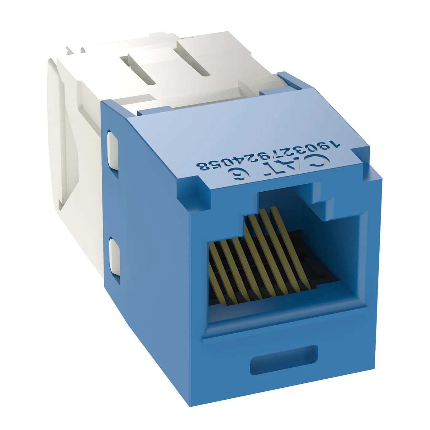 [021154] [CJ688TGBU] Panduit - Conector Jack Coupler RJ45 CAT6 (Categoria 6) (Azul) Pan-Net [Unidad]