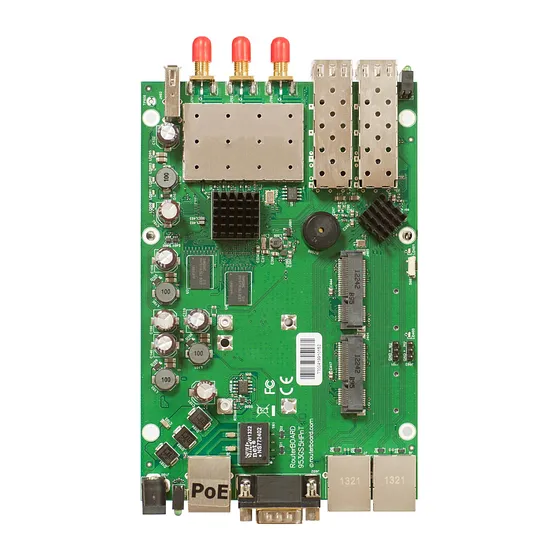 [021299] [RB953GS-5HnT-RP] Mikrotik - RouterBoard con CPU de 720MHz 128MB RAM 3x Gigabit LAN 2x SFP 5GHz