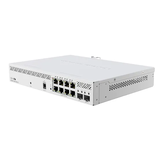[021304] [CSS610-8P-2S+IN] Mikrotik - Cloud Smart Switch Administrable L2 8 Puertos PoE 802.3af/at Pasivo 2 Puertos SFP+ 10G switchOS