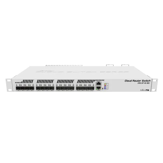 [021309] [CRS317-1G-16S+RM] Mikrotik - Cloud Router Switch CRS317-1G-16S+RM 16 Puertos SFP+ 1 Puerto Gigabit Ethernet