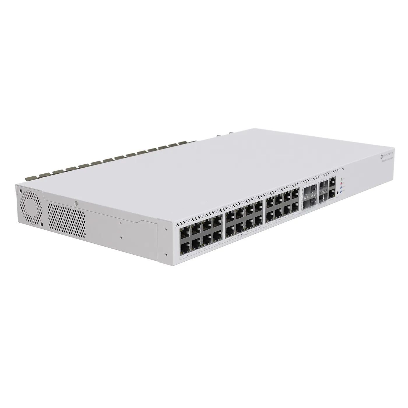 [021310] [CRS326-4C+20G+2Q+RM] Mikrotik - Switch Capa 3 con 4 Puertos Combo 20 Puertos Ethernet 2.5 Gigabit y 2 Puertos QSFP+