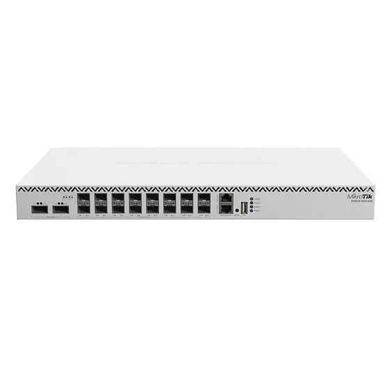 [021312] [CRS518-16XS-2XQ-RM] Mikrotik - Cloud Router Switch 16 Puertos SFP28 25 Gbps 2 Puertos QSFP28 10 Gbps