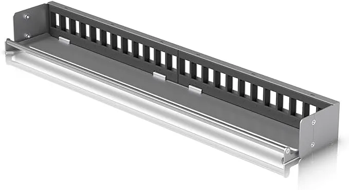 [021335] [UACC-Rack-Panel-Patch-Blank-24] Ubiquiti - Patch Panel sin couplers para montaje en rack de 24 Puertos