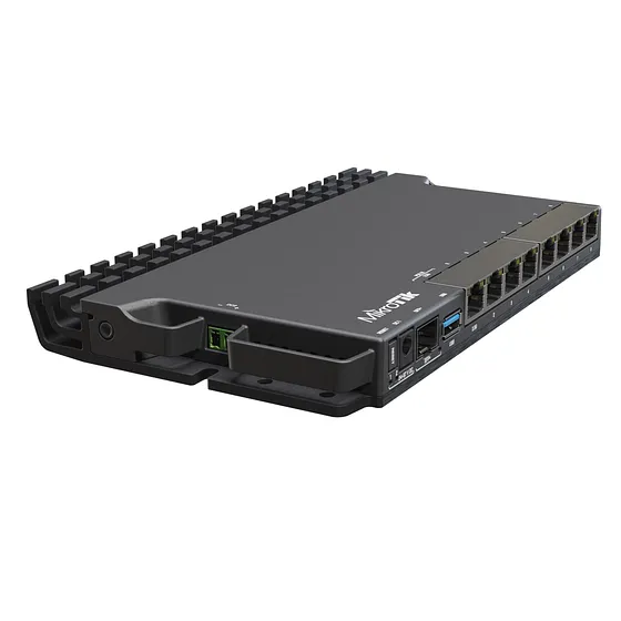 [021266] [RB5009UG+S+IN] Mikrotik - RouterBoard CPU 4 Núcleos 8 Puertos Gigabit 1 SFP+ solo RouterOS v7
