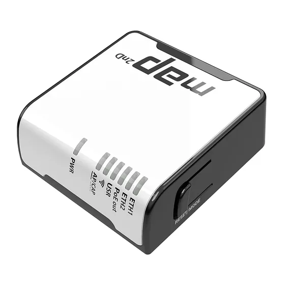 [021271] [RBmAP2nD] Mikrotik - (mAP) 2 Puertos Fast Ethernet 1 Puerto MicroUSB WiFi 2.4 GHz 802.11 b/g/n