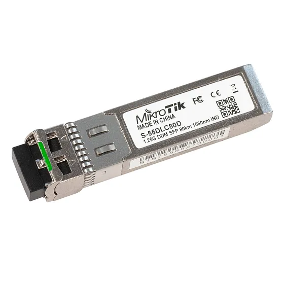 [021274] [S-55DLC80D] Mikrotik - SFP Modulo 1.25G SM 80km 1550nm