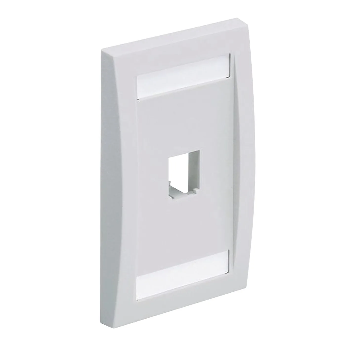 [021360] [CFPE1WHY] Panduit - Face Plate Mini-Com Placa Frontal para Keystone 1 Puerto Blanco [Unidad]