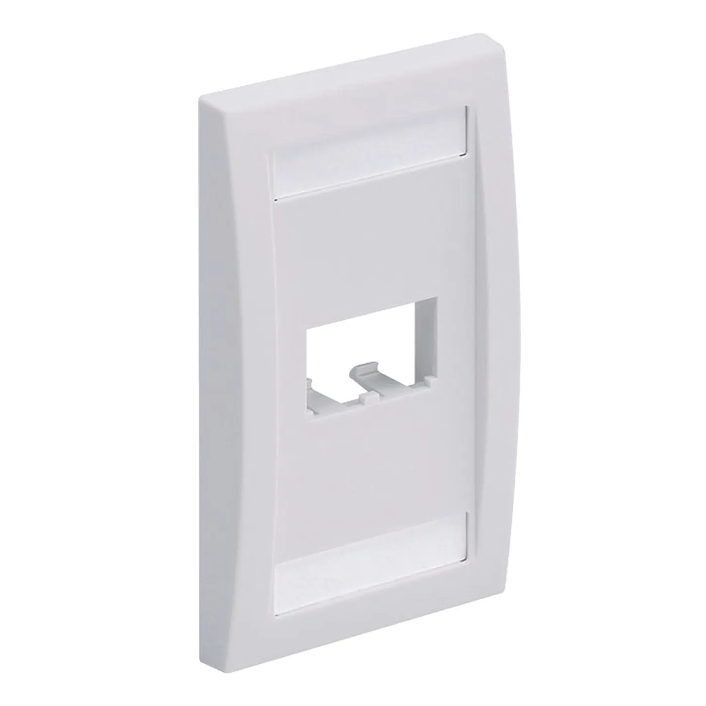 [021361] [CFPE2WHY] Panduit - Face Plate Placa Frontal de Pared Mini-Com para Keystone 2 Puertos Blanco [Unidad]