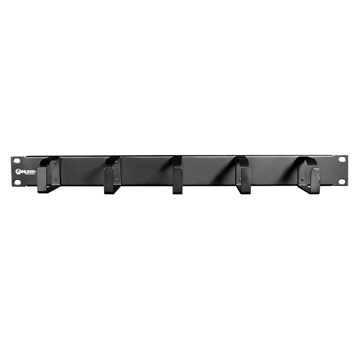 [021388] [OHM1U-ANI] Onlink - Organizador de Cables Horizontal 1U 19" Tipo Anillo