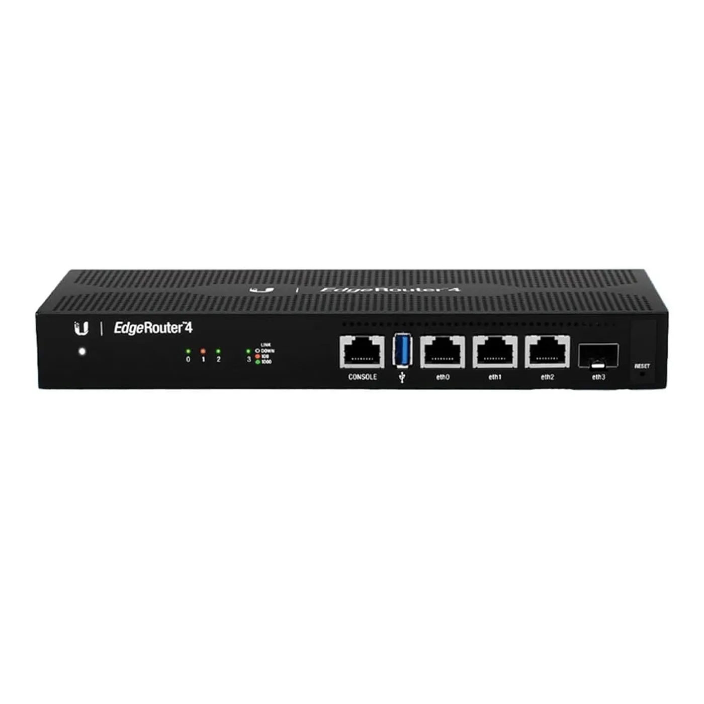 [021390] [ER-4] Ubiquiti - EdgeRouter 4 con 3 Puertos 10/100/1000 Mbps + 1 Puerto SFP con Funciones Avanzadas de Ruteo