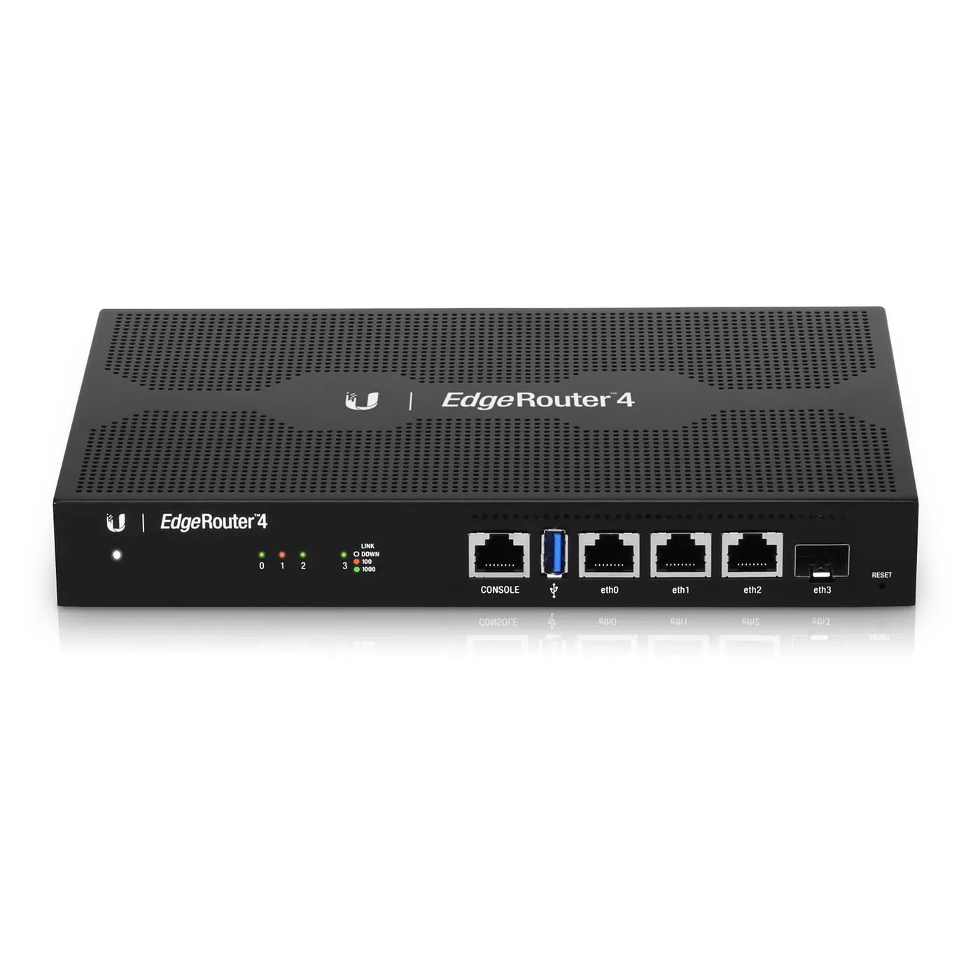 [021390] [ER-4] Ubiquiti - EdgeRouter 4 con 3 Puertos 10/100/1000 Mbps + 1 Puerto SFP con Funciones Avanzadas de Ruteo