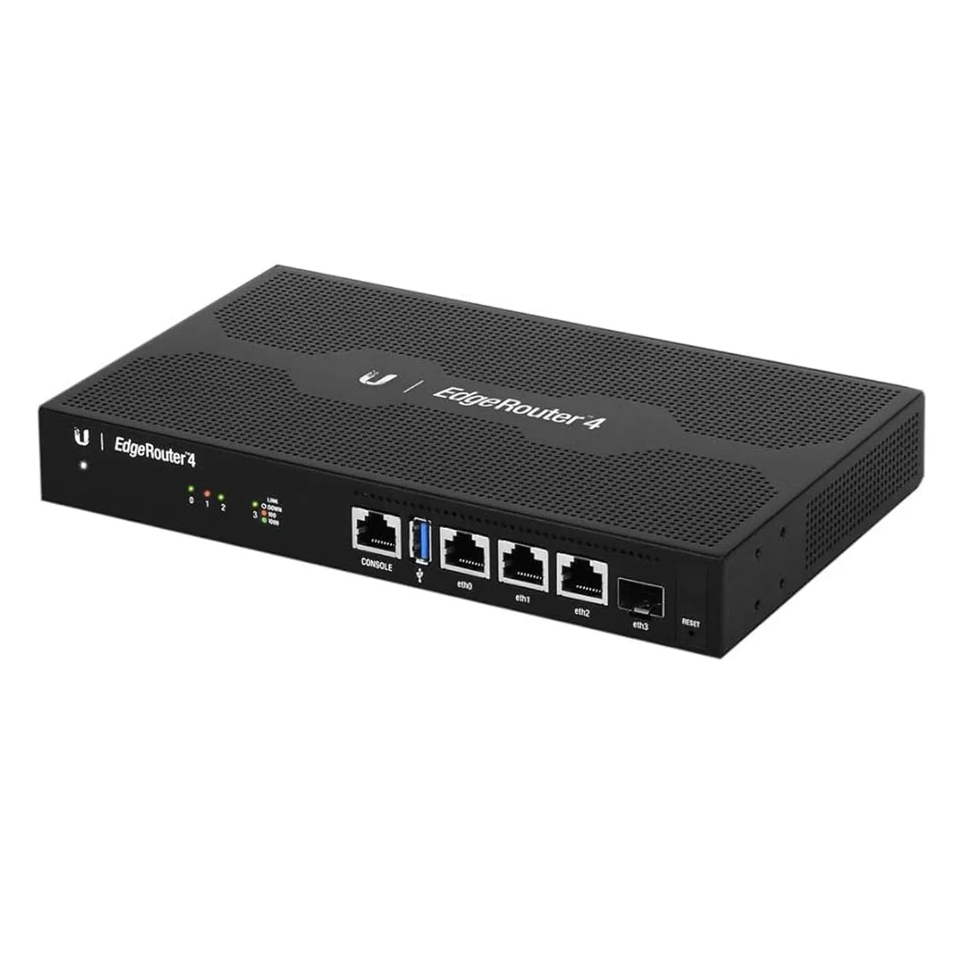 [021390] [ER-4] Ubiquiti - EdgeRouter 4 con 3 Puertos 10/100/1000 Mbps + 1 Puerto SFP con Funciones Avanzadas de Ruteo