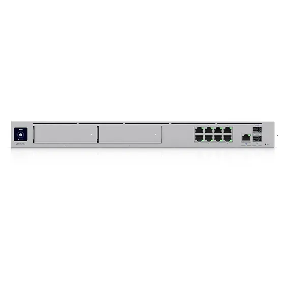 [021402] [UDM-Pro-Max] Ubiquiti - UniFi OS Console Dream Machine PRO MAX Administra hasta 200 dispositivos UniFi 128 GB SSD Integrados Pantalla Táctil 1.3"