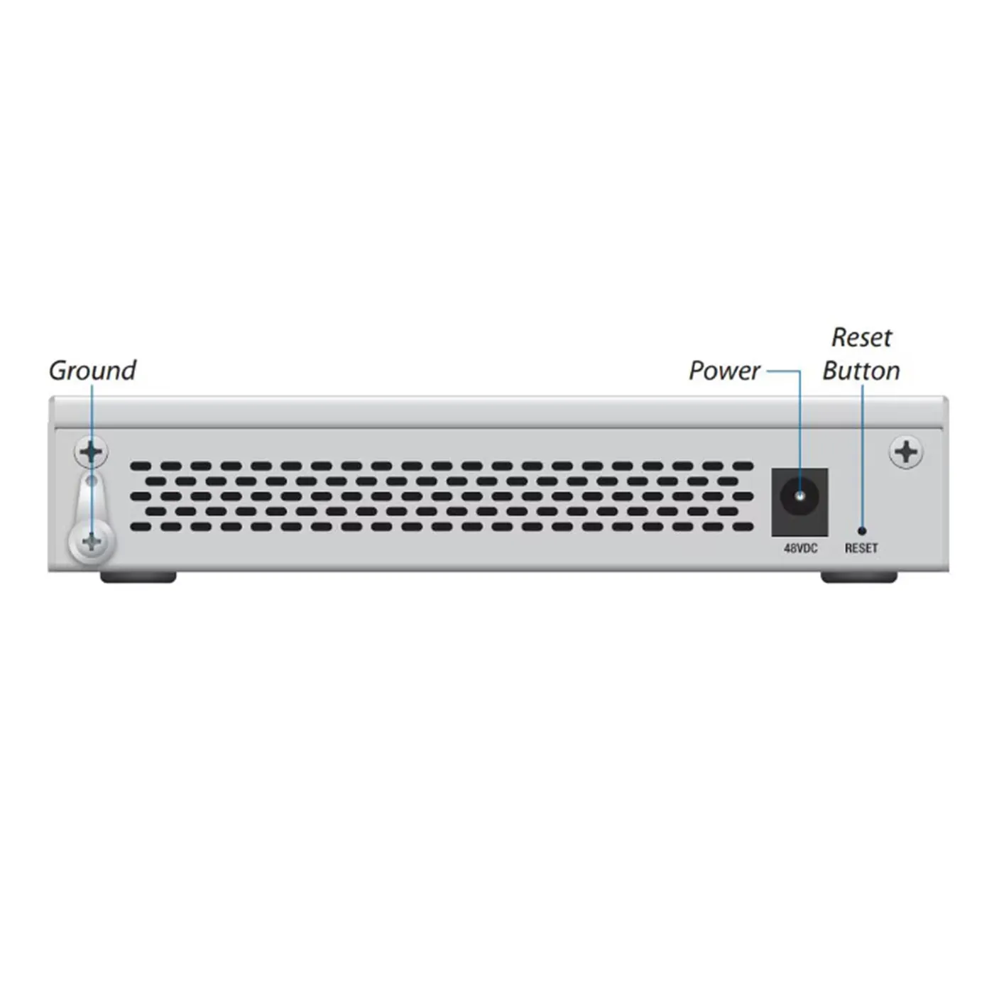 [021404] [US-8-60W-5] Ubiquiti - Switch UniFi Administrable Capa 2 de 8 Puertos Gigabit 4 Puertos Gigabit PoE 802.3af y 4 Puertos Gigabit Ethernet 60W [5 Unidades]
