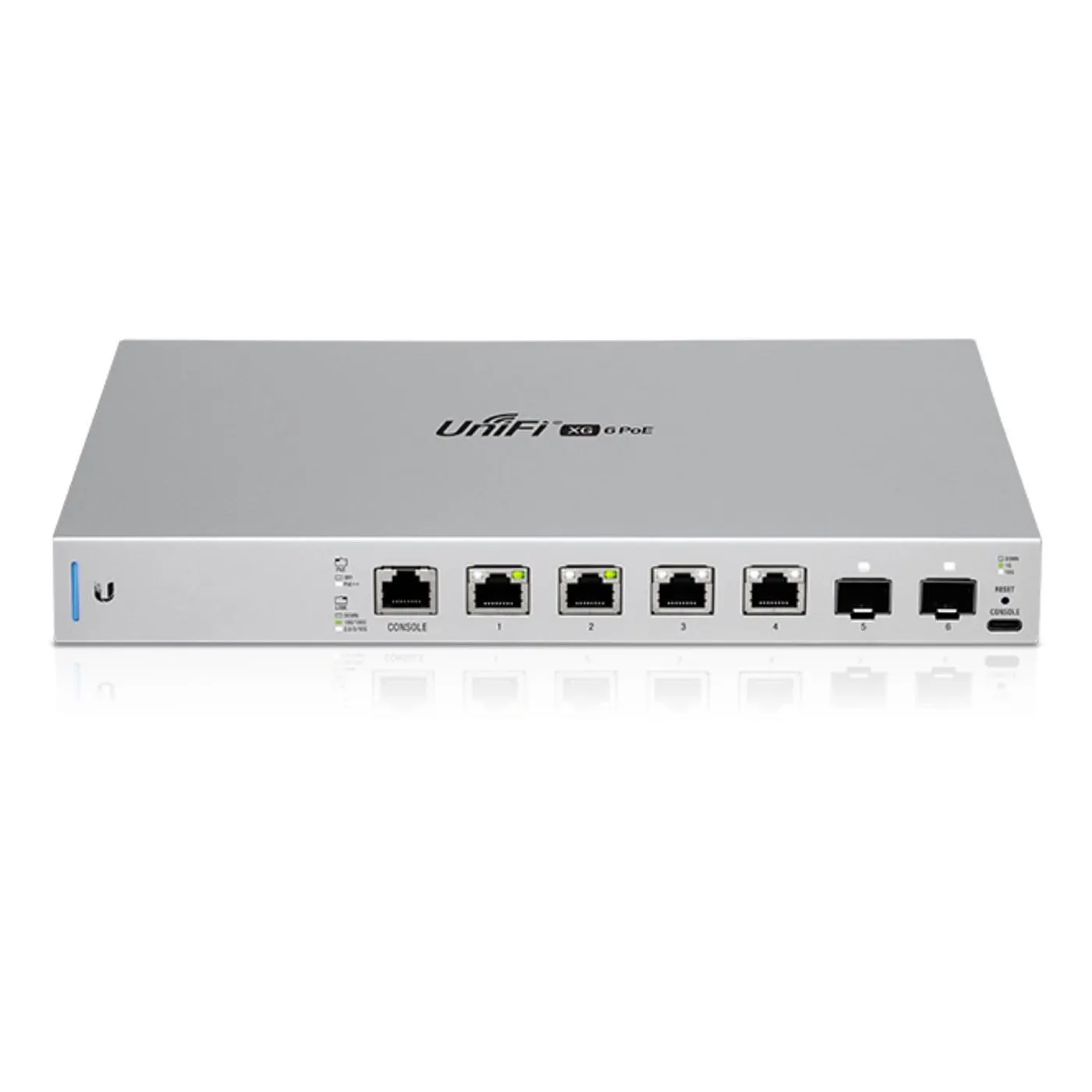 [021412] [US-XG-6POE] Ubiquiti - Switch UniFi 7 Puertos [1 Puerto Consola + 4 Puertos PoE++ 802.3bt + 2 Puertos SFP+]