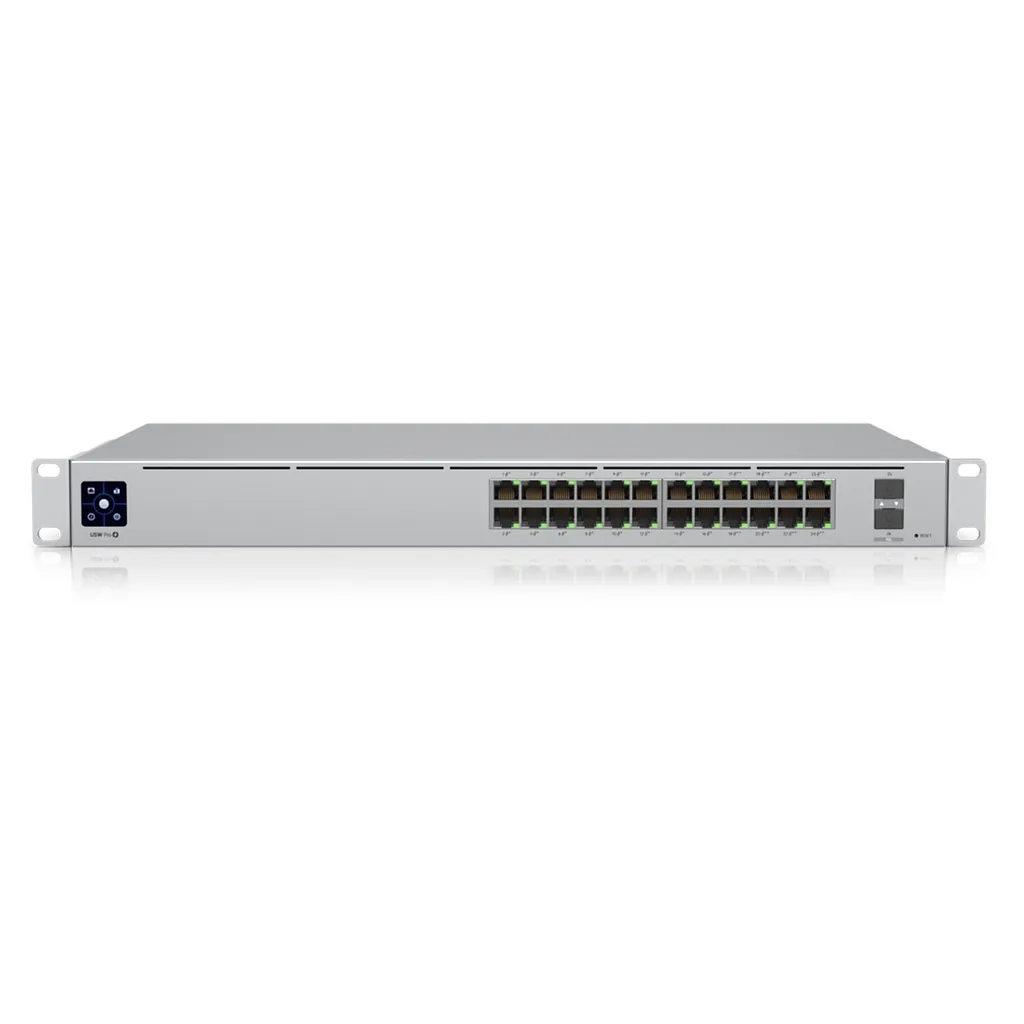 [021342] [USW-Pro-24] Ubiquiti - Switch Capa 3 de 24 Puertos Gigabit y 2 Puertos SFP+