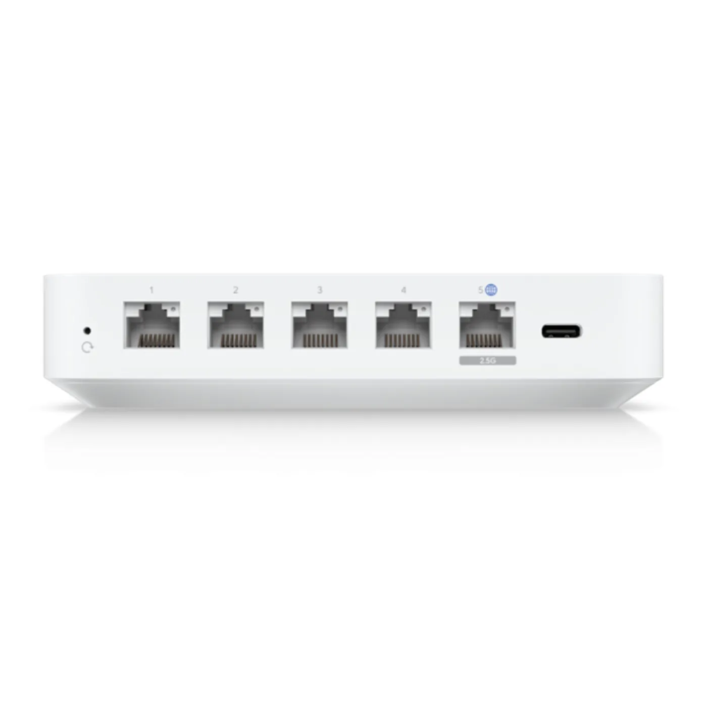 [021344] [UCG-Ultra] Ubiquiti - UniFi Cloud Gateway Router MultiWAN para Balanceo Failover Integra UniFi Network para Administrar hasta 30 Dispositivos UniFi (1) puerto WAN 1/2.5 GbE y (4) puertos LAN GbE