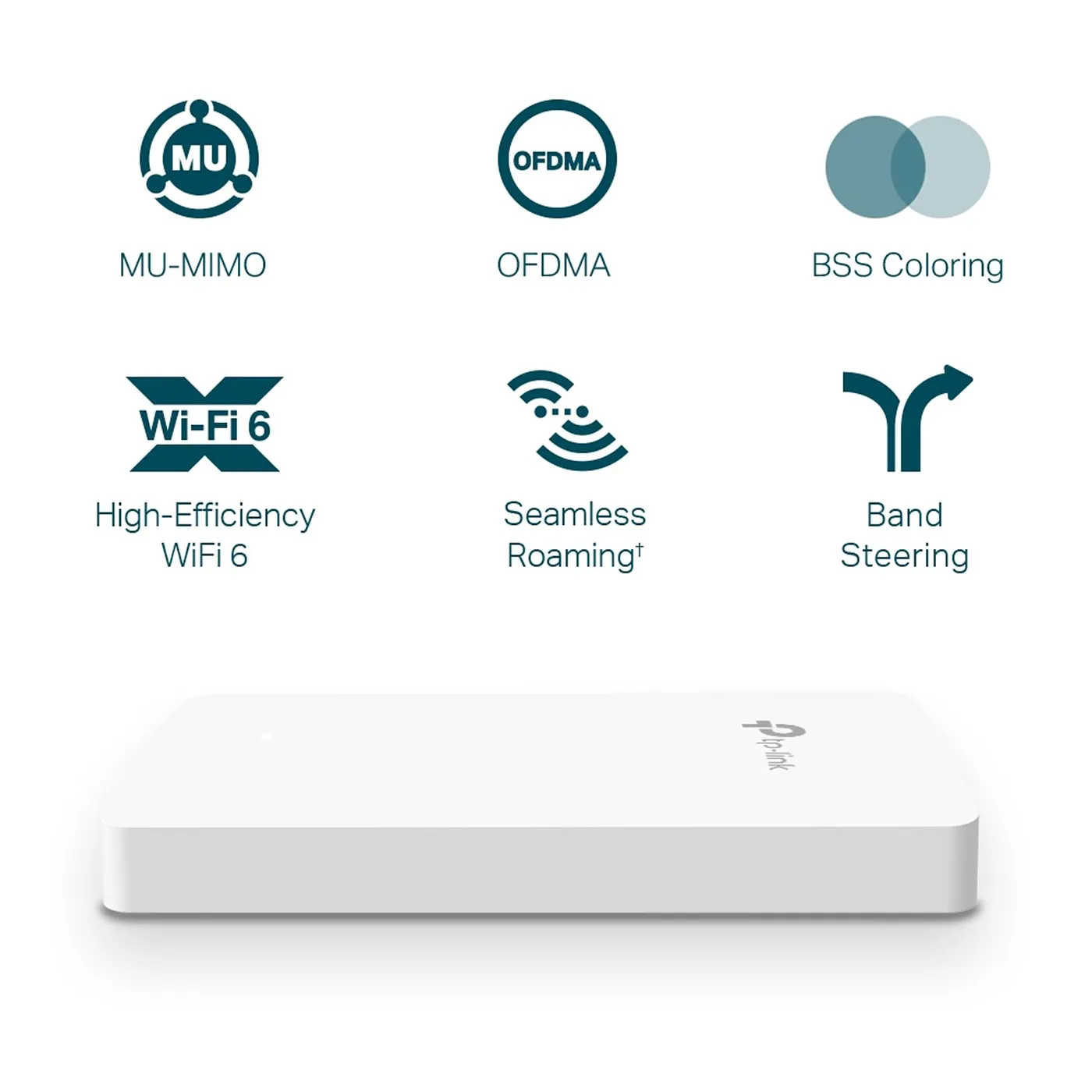 [021358] [EAP615-WALL] TP-Link - Punto de Acceso Wi-Fi 6 de Montaje en Pared AX1800 [Omada]