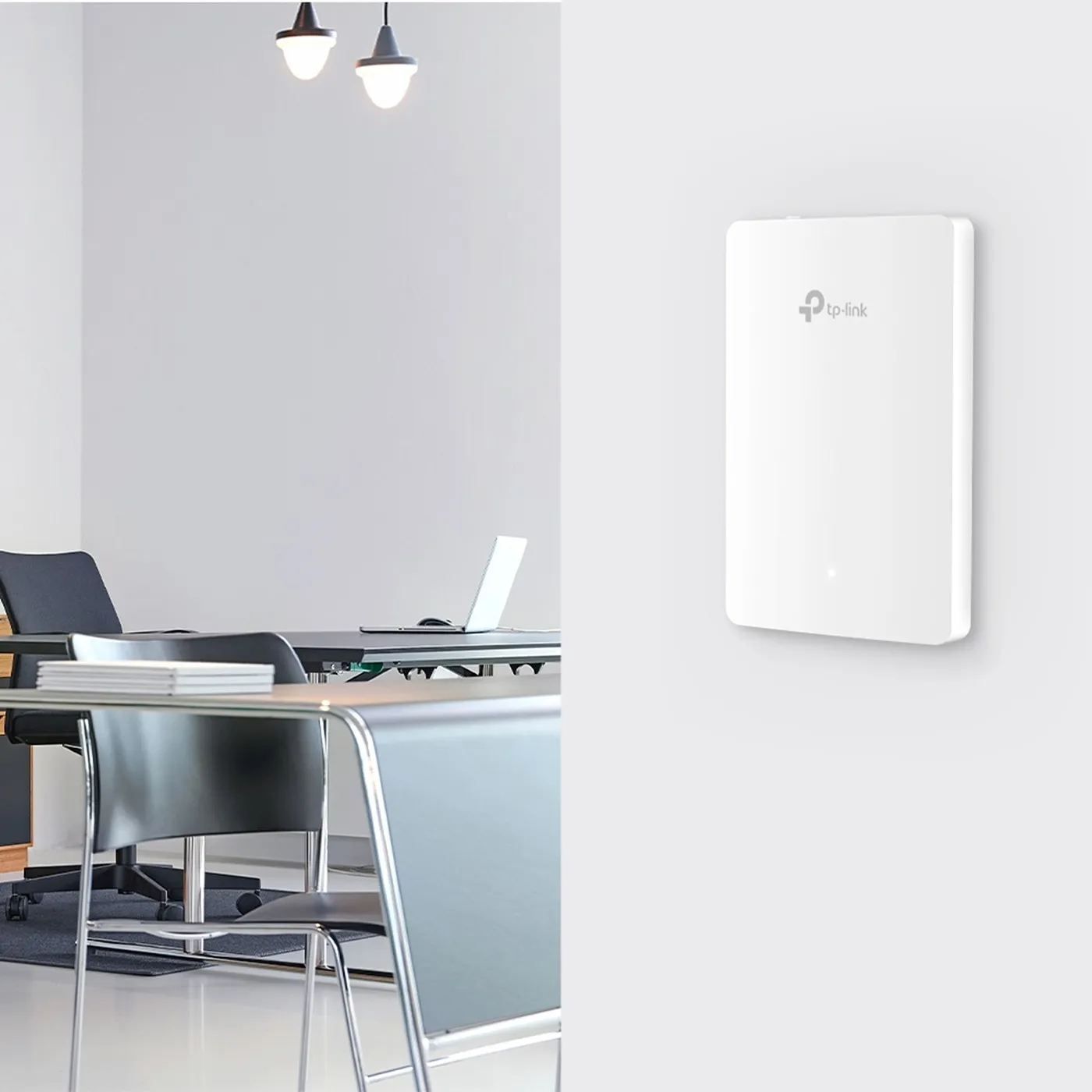 [021358] [EAP615-WALL] TP-Link - Punto de Acceso Wi-Fi 6 de Montaje en Pared AX1800 [Omada]