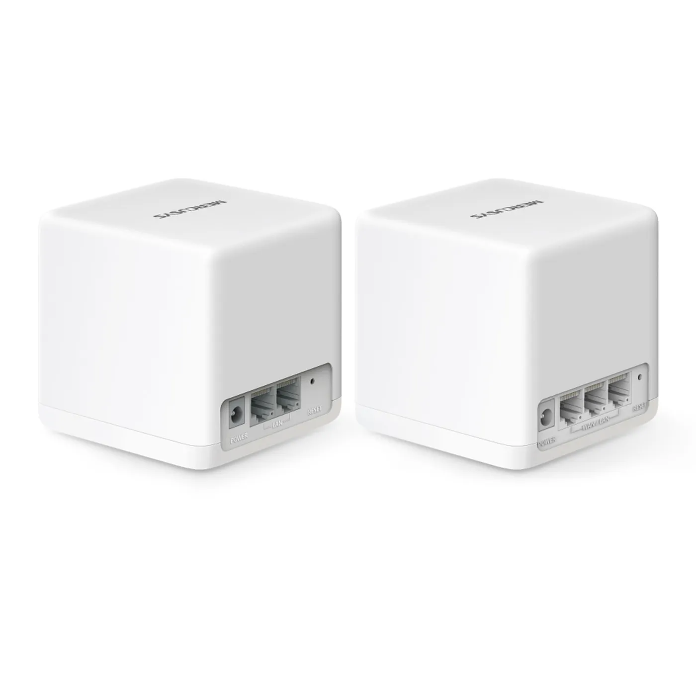 [021425] [HALO-H60X-2PACK] Mercusys - Router Inalambrico Wi-Fi 6 Doble Banda Mesh AX1500 [2 Unidades]