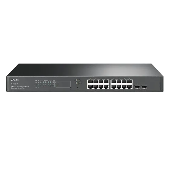[021428] [TL-SG2218P] TP-Link - Switch Inteligente Gigabit JetStream de 18 Puertos con PoE+ de 16 Puertos
