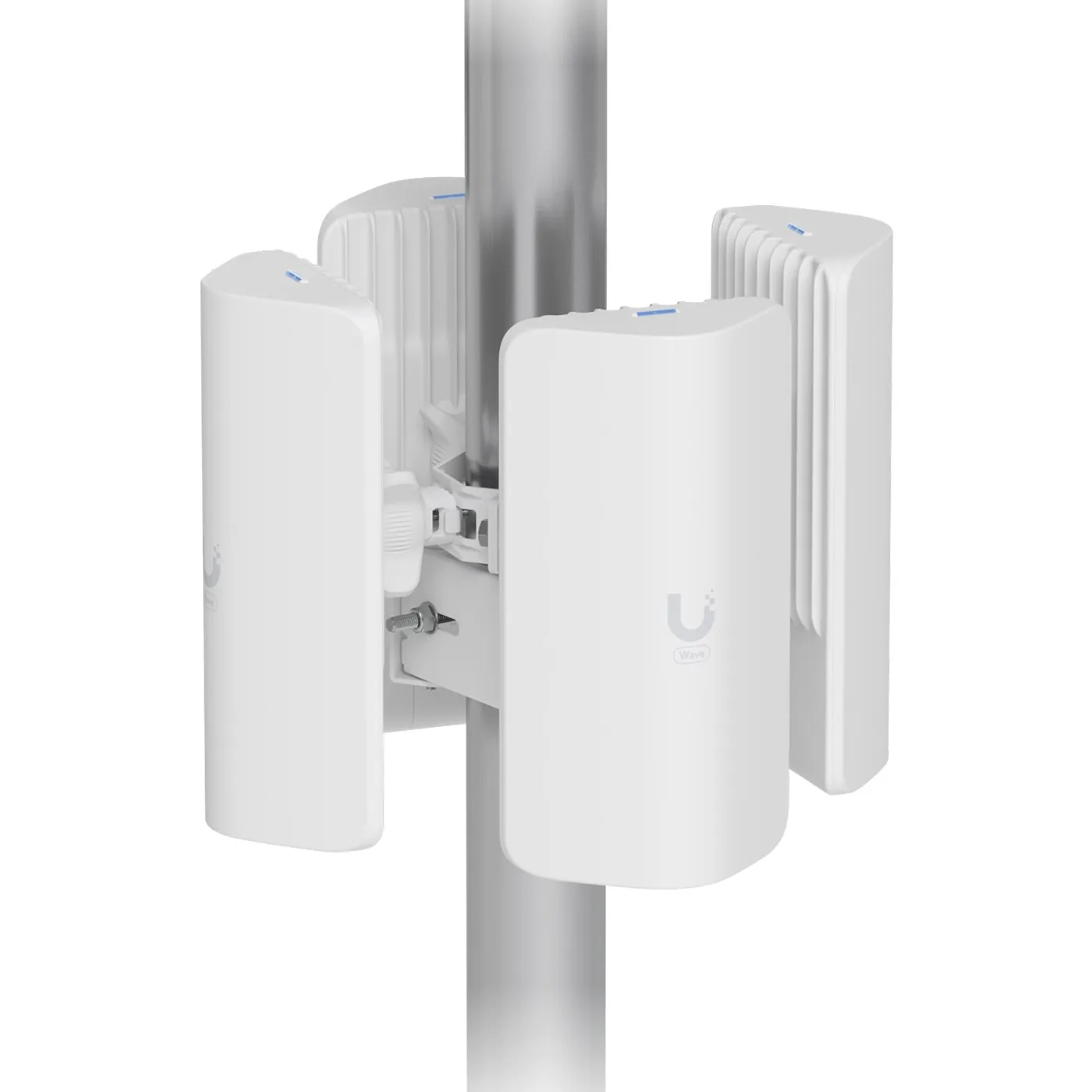 [021567] [UACC-WAVE-AP-MICRO-MOUNT] Ubiquiti - Soporte de Poste Admite hasta 4 Wave AP Micros para una Difusión Completa a 360