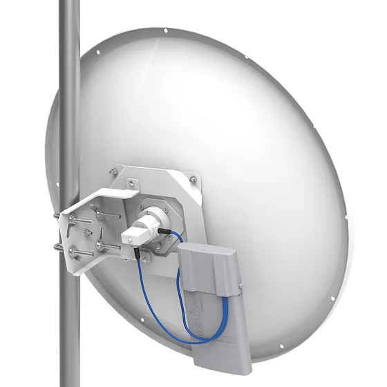 [021576] [MTAD-5G-30D3-4STD] Mikrotik - (mANT30 PA) Antena Direccional 4.7 - 5.8 GHz 30dBi de Ganancia Conector SMA Hembra con Montaje de Alineación de Precisión