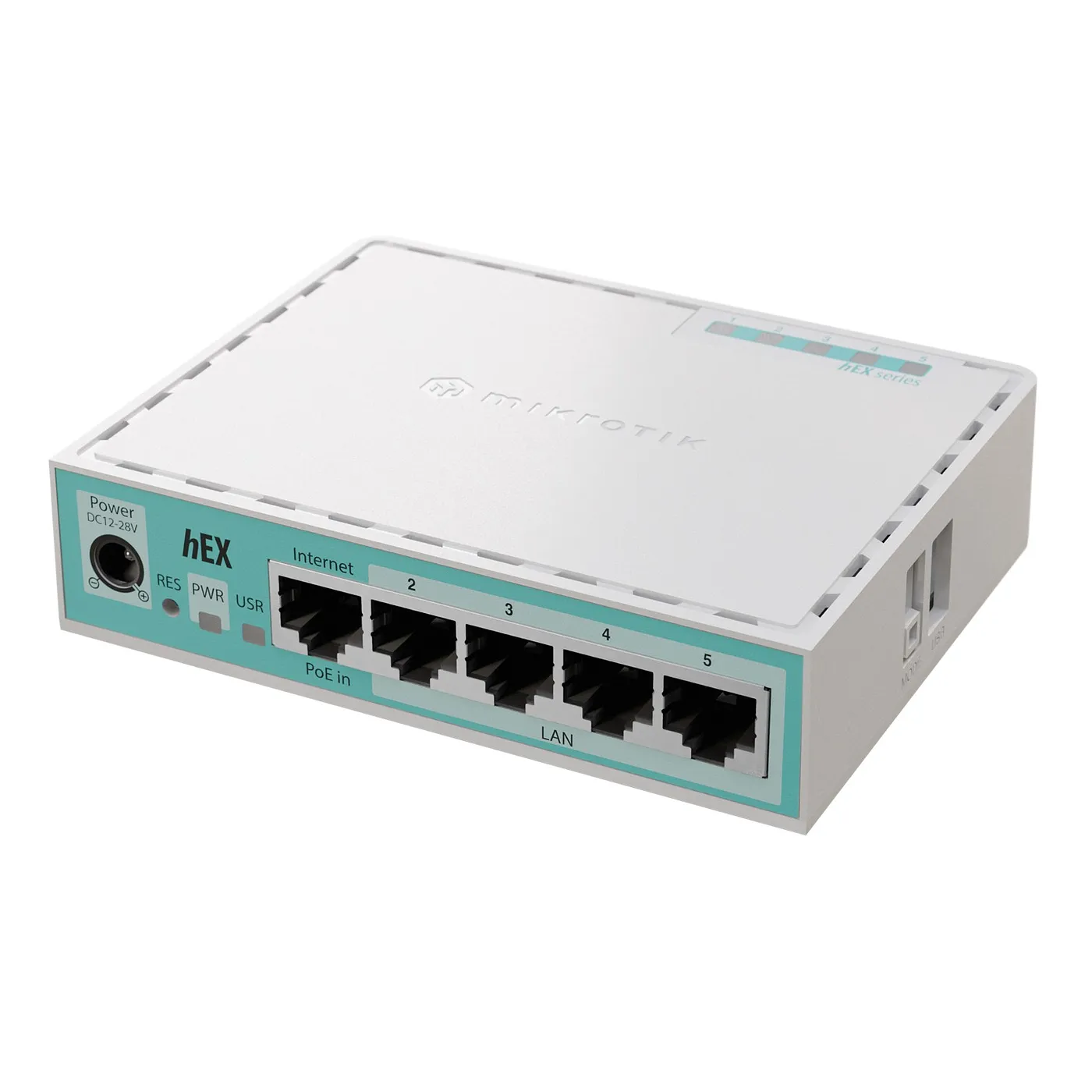 [021579] [E50UG] Mikrotik - (hEX version 2024) Router 5 Puertos Gigabit