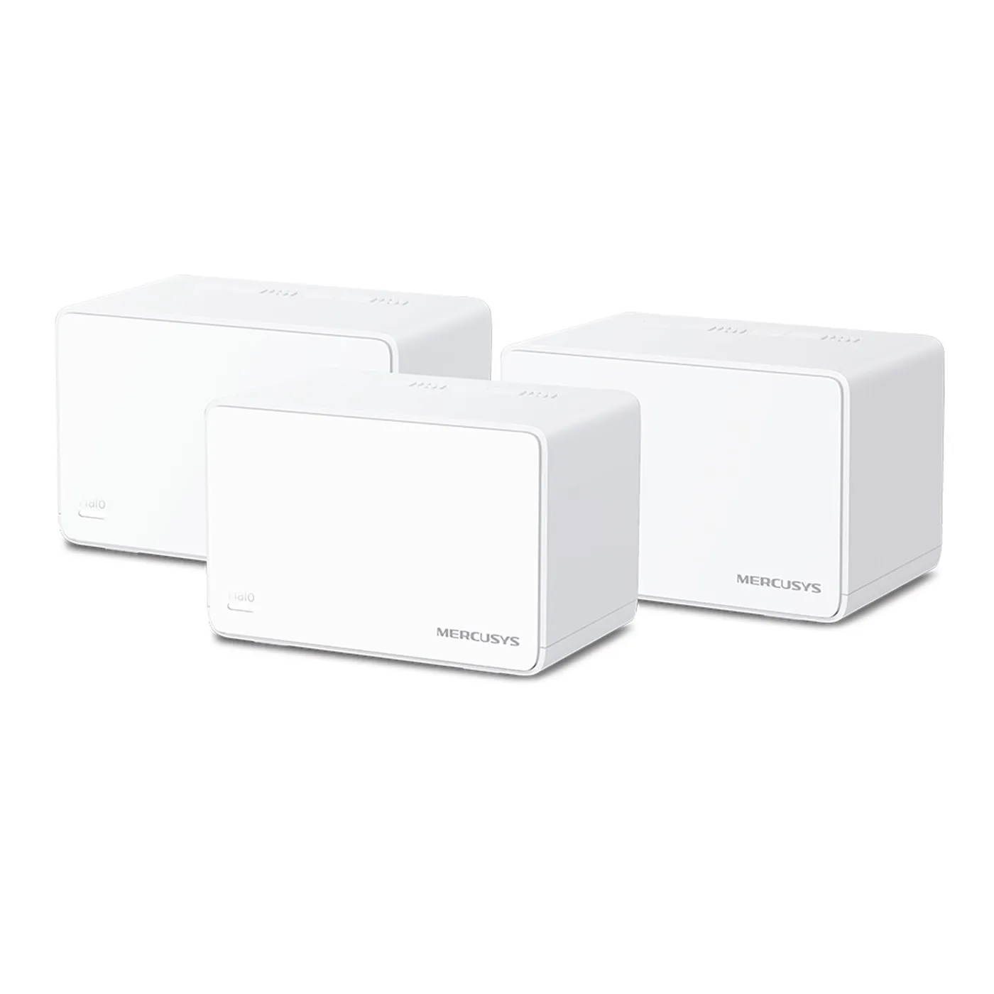 [021668] [HALO-H80X-3PACK] Mercusys - Router Inalambrico Wi-Fi 6 Doble Banda Mesh AX3000 [3 Unidades]